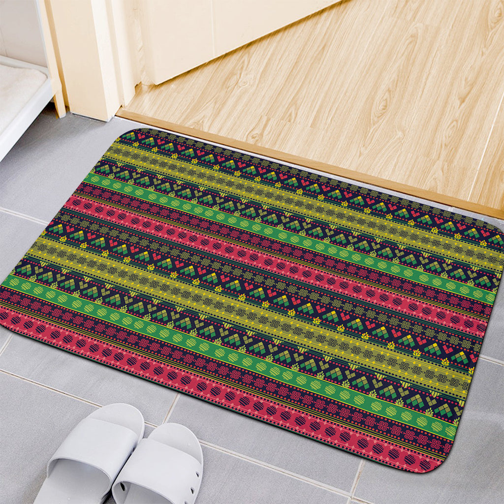 Native Indian Tribal Pattern Print Indoor Door Mat
