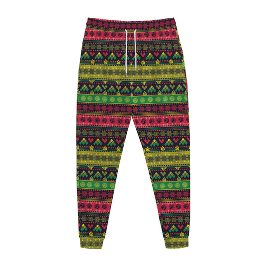 Native Indian Tribal Pattern Print Jogger Pants