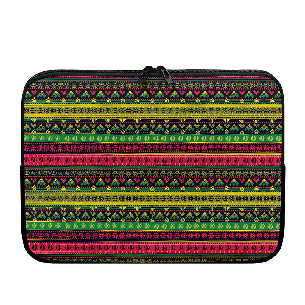 Native Indian Tribal Pattern Print Laptop Sleeve