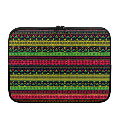 Native Indian Tribal Pattern Print Laptop Sleeve
