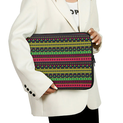 Native Indian Tribal Pattern Print Laptop Sleeve