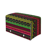 Native Indian Tribal Pattern Print Leather Tissue Box Cover