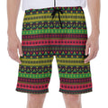Native Indian Tribal Pattern Print Men's Beach Shorts
