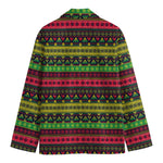 Native Indian Tribal Pattern Print Men's Blazer
