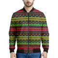 Native Indian Tribal Pattern Print Men's Bomber Jacket
