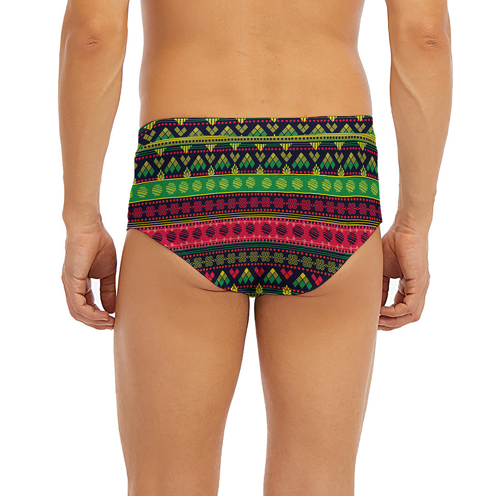 Native Indian Tribal Pattern Print Men's Briefs