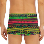Native Indian Tribal Pattern Print Men's Short Boxer Briefs