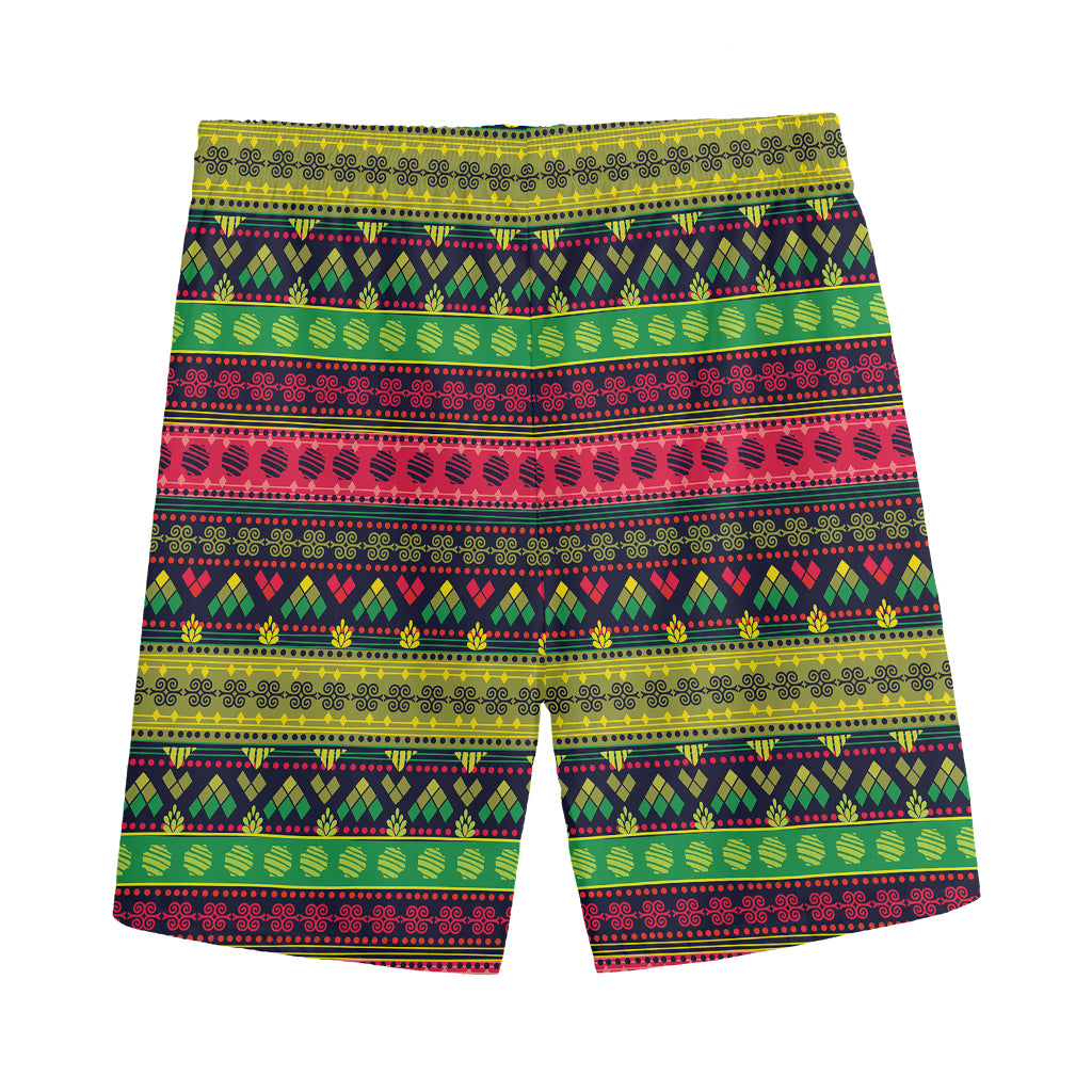 Native Indian Tribal Pattern Print Men's Sports Shorts