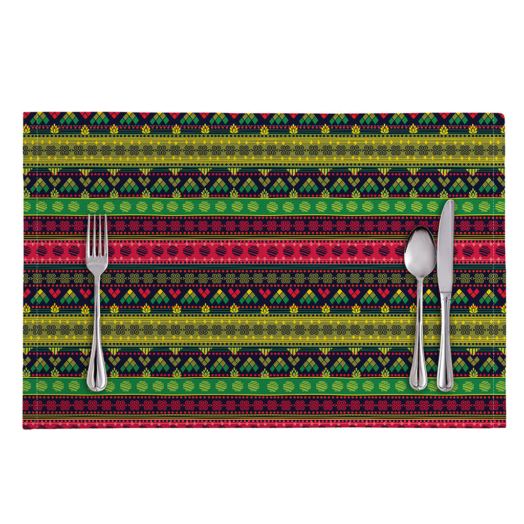 Native Indian Tribal Pattern Print Placemat