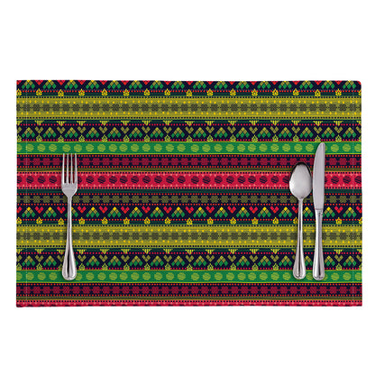 Native Indian Tribal Pattern Print Placemat