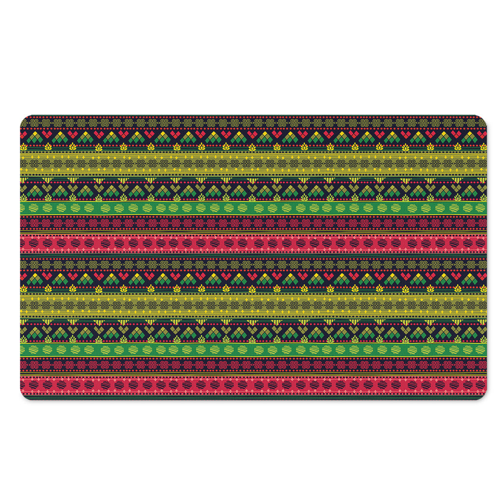 Native Indian Tribal Pattern Print Polyester Doormat