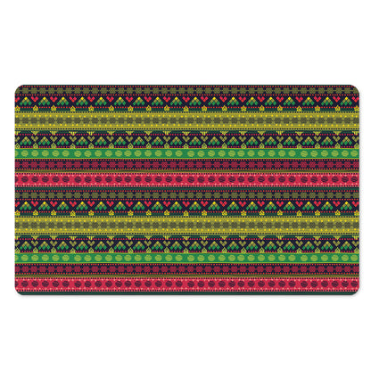 Native Indian Tribal Pattern Print Polyester Doormat