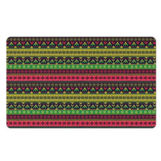 Native Indian Tribal Pattern Print Polyester Doormat