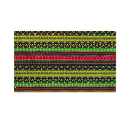Native Indian Tribal Pattern Print Polyester Flag