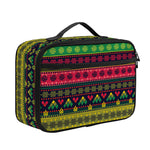 Native Indian Tribal Pattern Print Portable Lunch Bag