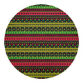 Native Indian Tribal Pattern Print Round Blanket