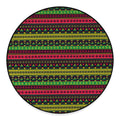 Native Indian Tribal Pattern Print Round Floor Mat