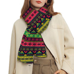 Native Indian Tribal Pattern Print Scarf