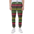 Native Indian Tribal Pattern Print Joggers