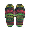 Native Indian Tribal Pattern Print Slippers