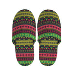 Native Indian Tribal Pattern Print Slippers
