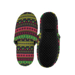 Native Indian Tribal Pattern Print Slippers