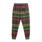 Native Indian Tribal Pattern Print Sweatpants