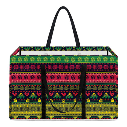 Native Indian Tribal Pattern Print Utility Tote Bag