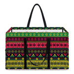 Native Indian Tribal Pattern Print Utility Tote Bag