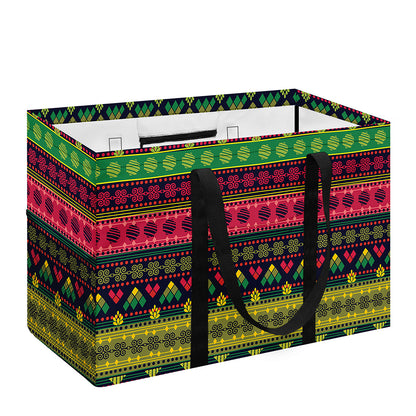 Native Indian Tribal Pattern Print Utility Tote Bag