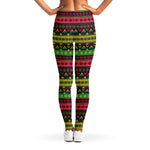 Native Indian Tribal Pattern Print Women's Leggings