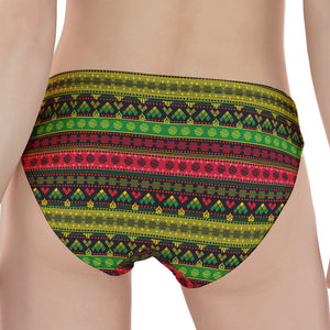 Native Indian Tribal Pattern Print Women's Panties