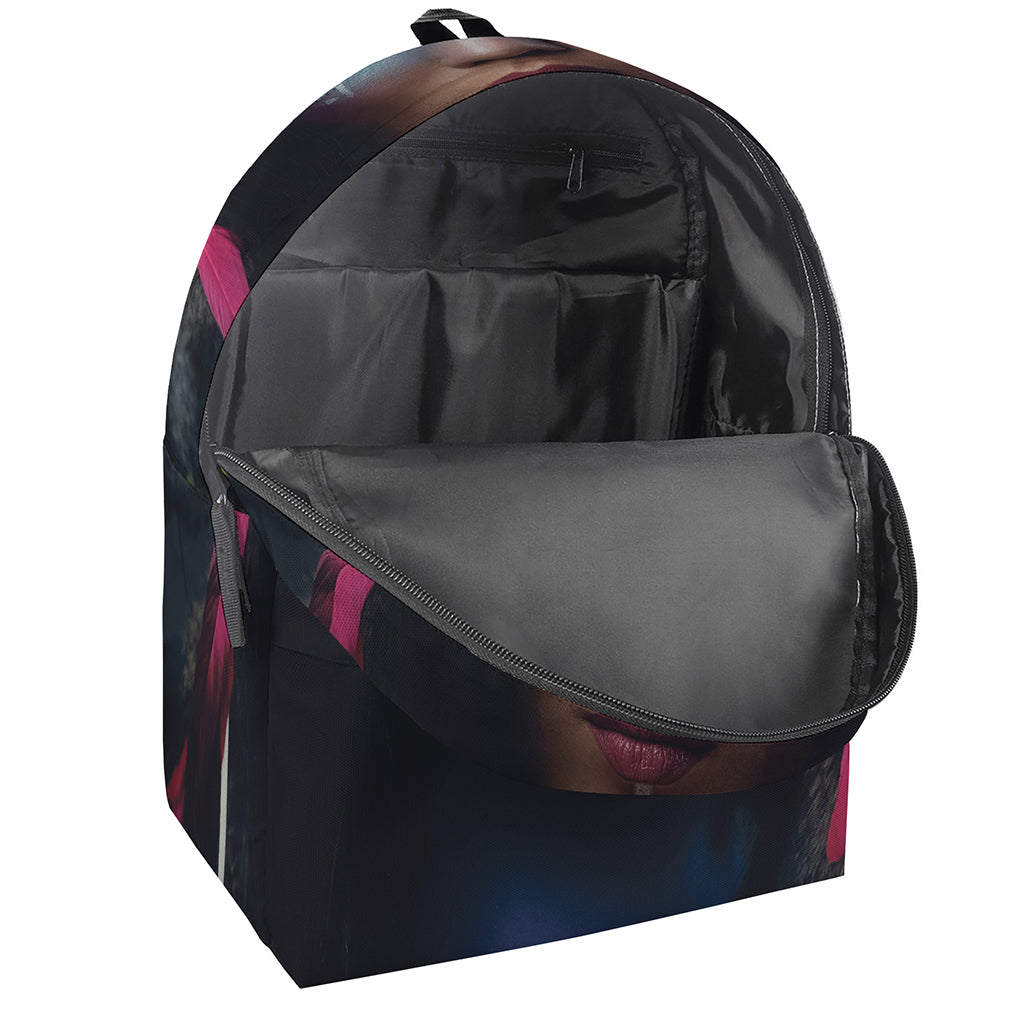 Native Indian Woman Portrait Print Backpack