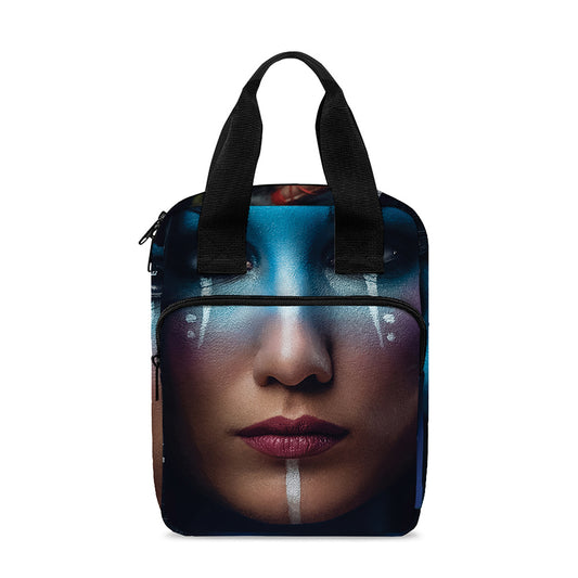 Native Indian Woman Portrait Print Bible Tote Bag