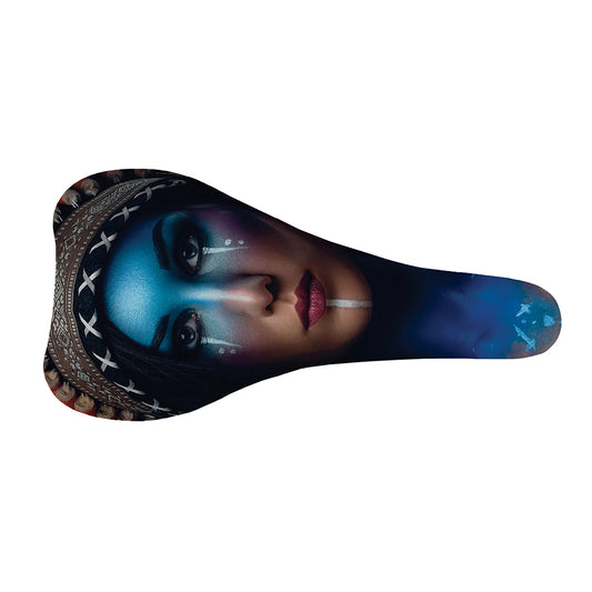 Native Indian Woman Portrait Print Bicycle Seat Cover