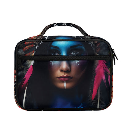 Native Indian Woman Portrait Print Briefcase Bible Bag