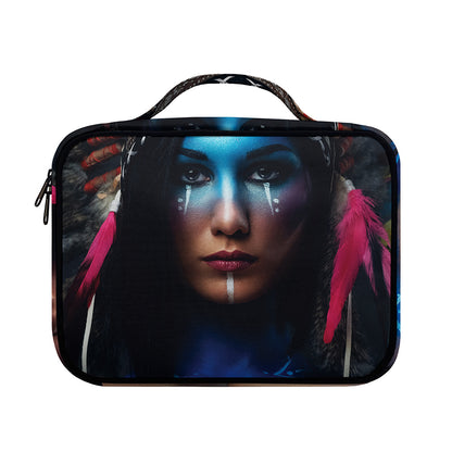 Native Indian Woman Portrait Print Briefcase Bible Bag