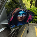 Native Indian Woman Portrait Print Car Side Mirror Covers