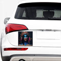 Native Indian Woman Portrait Print Car Sticker