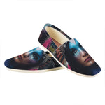 Native Indian Woman Portrait Print Casual Shoes