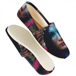 Native Indian Woman Portrait Print Casual Shoes