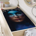 Native Indian Woman Portrait Print Changing Pad Cover