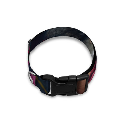 Native Indian Woman Portrait Print Dog Collar