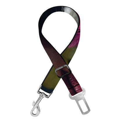Native Indian Woman Portrait Print Dog Seat Belt