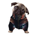 Native Indian Woman Portrait Print Dog Zip Up Jacket