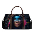 Native Indian Woman Portrait Print Duffel Bag