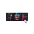 Native Indian Woman Portrait Print Extended Mouse Pad