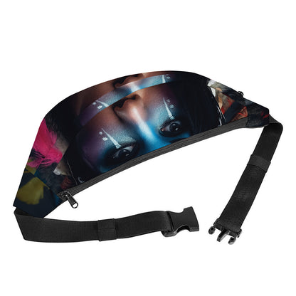 Native Indian Woman Portrait Print Fanny Pack