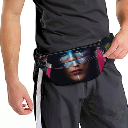 Native Indian Woman Portrait Print Fanny Pack