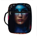 Native Indian Woman Portrait Print Front Pocket Bible Bag
